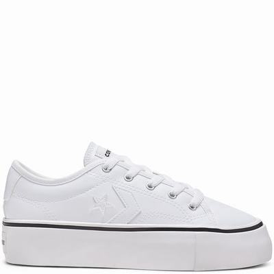 Női Converse Star Replay Platform Platform Cipő CO8796452 Fehér/Fekete